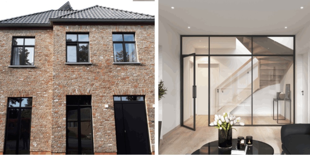 steel look kozijnen