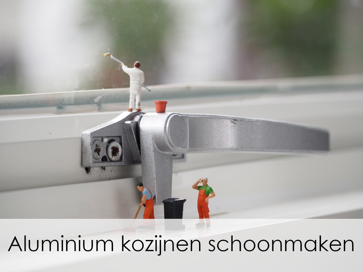 aluminium kozijnen schoonmaken