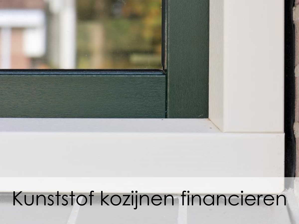 kozijnen financieren