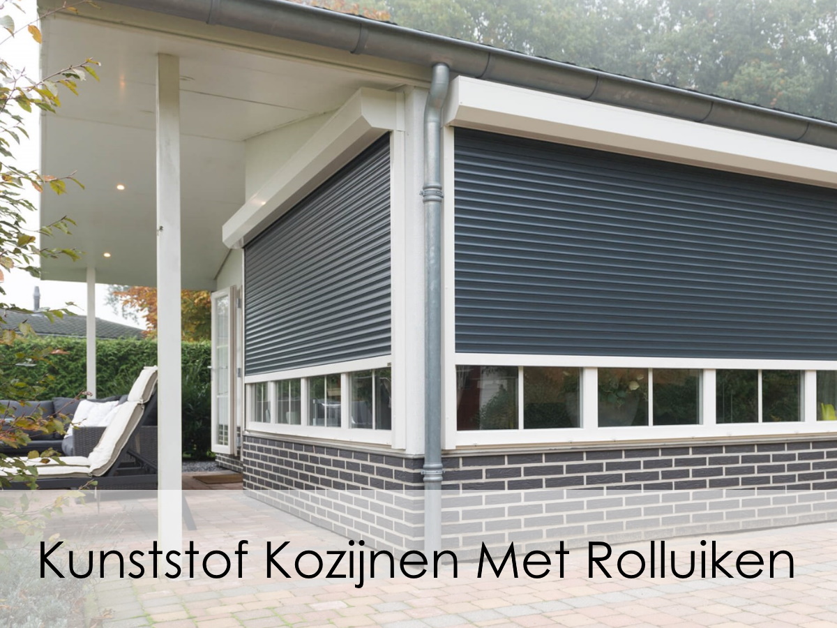 kunststof kozijnen met rolluiken
