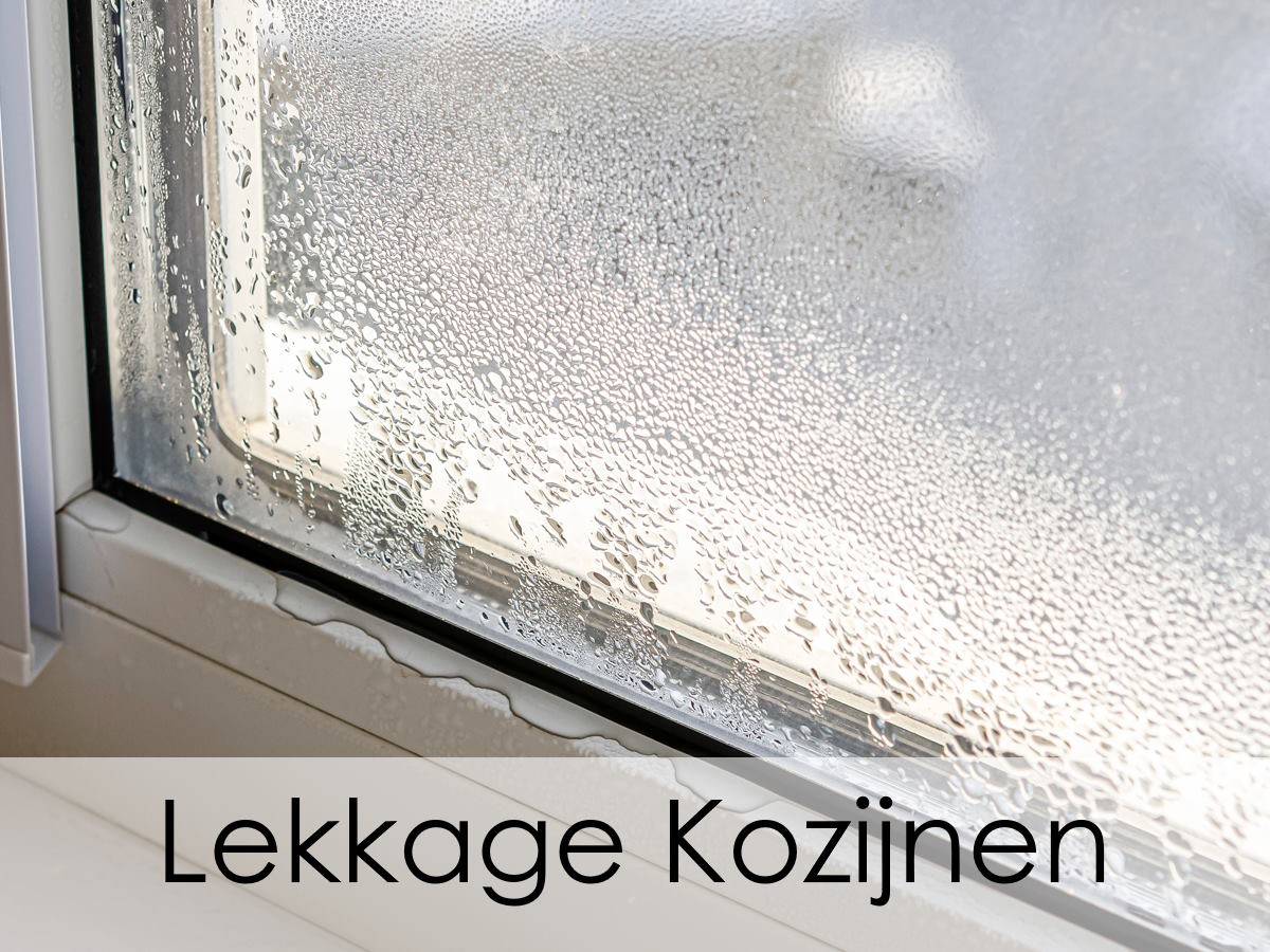 Lekkage kozijnen verhelpen