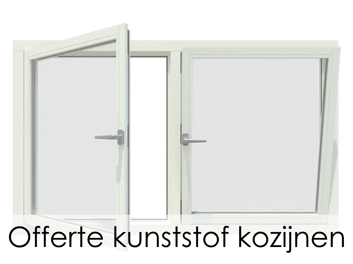 Offertes kunststof kozijnen