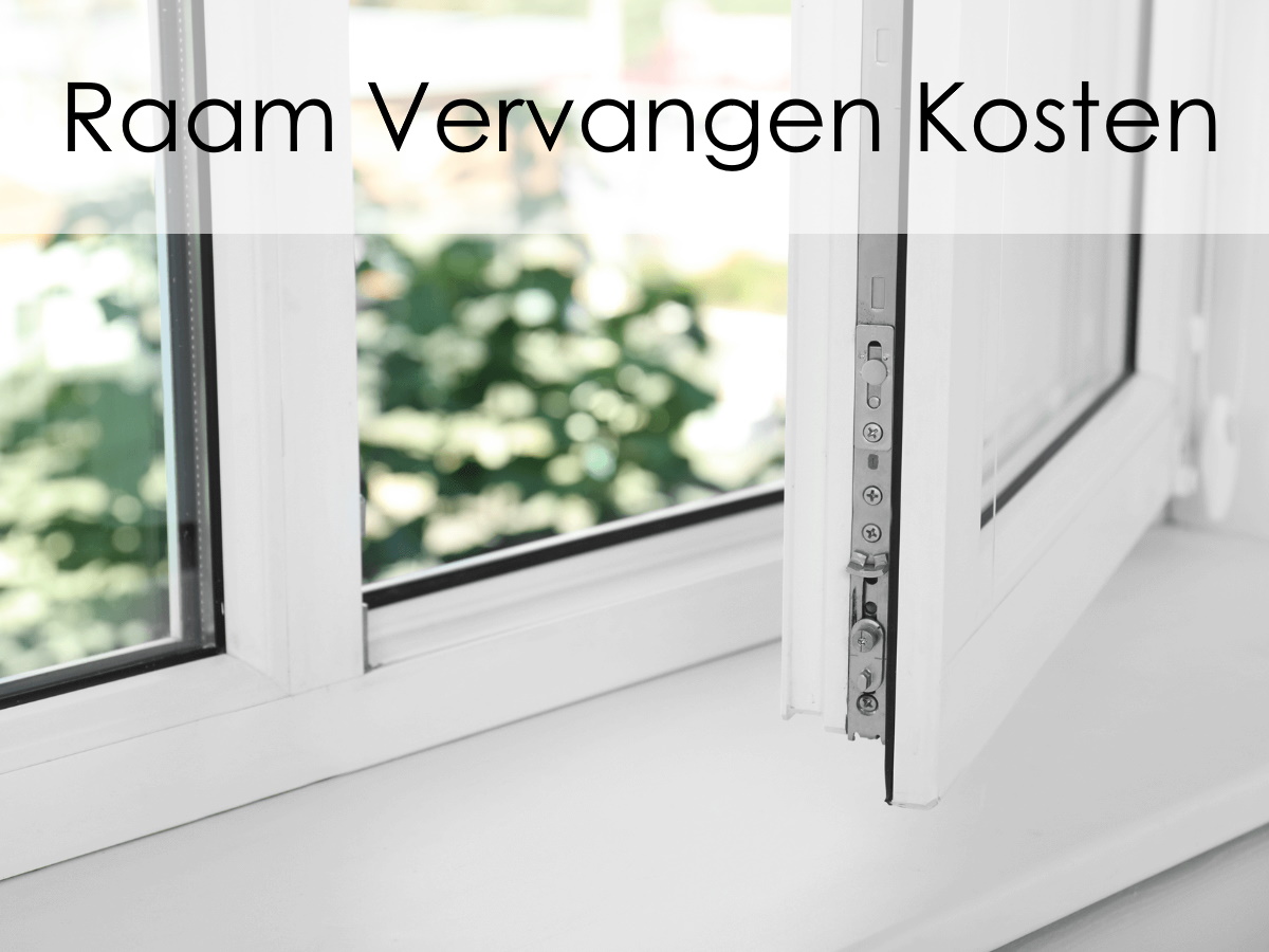 raam vervangen kosten