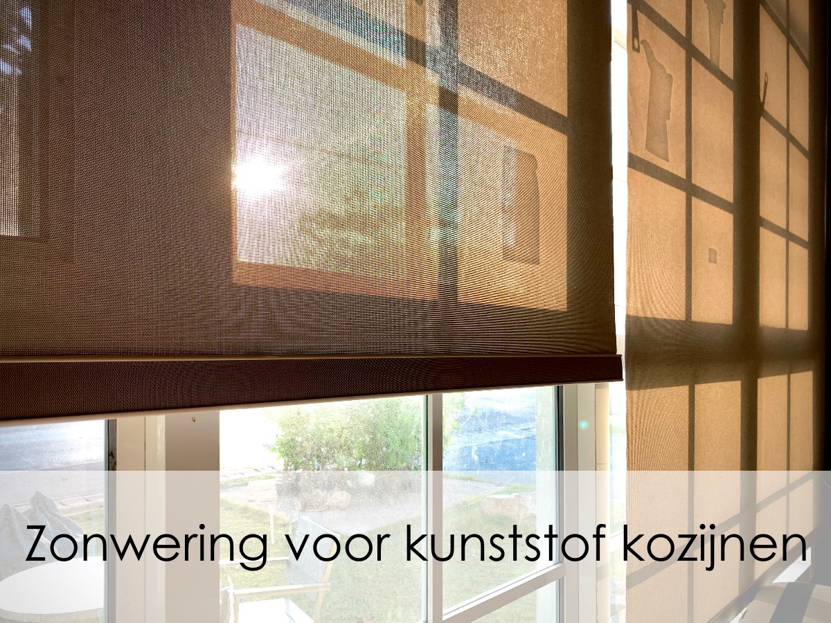 zonwering voor kunststof kozijnen